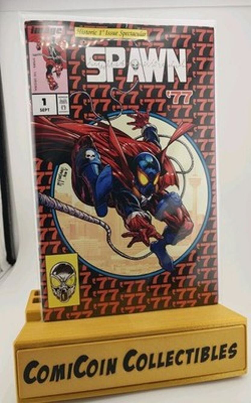 Spawn 77 #1 - Todd McFarlane - Whatnot - Red Retro Logo (Limited to 400)